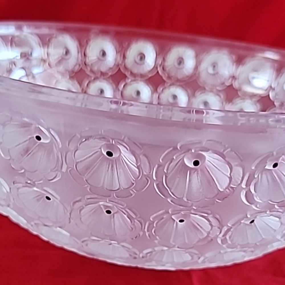 Elegant Clear Glass Bowl